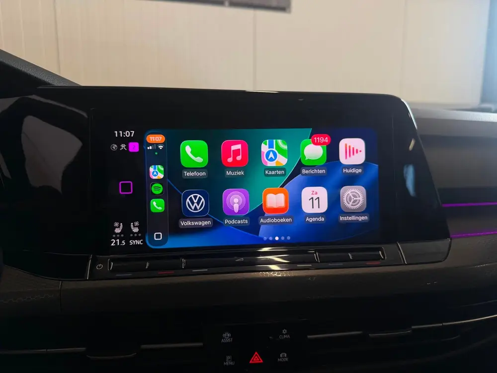 Volkswagen Golf 1.4 eHybrid GTE Pano, ACC, Sfeerverlichting uit 2021, foto 17