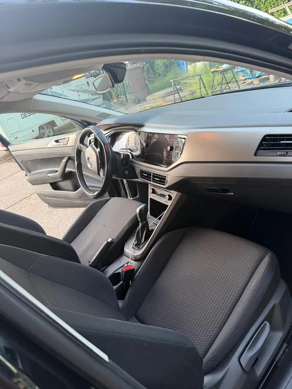 Volkswagen Polo 1.0 TSI 95pk 7-DSG 2019 Zwart uit 2019, foto 8
