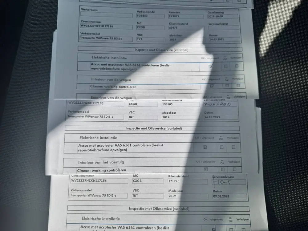 Volkswagen Transporter Kombi 2.0 TDI L1H1*Airco*9 persoons* uit 2019, foto 17