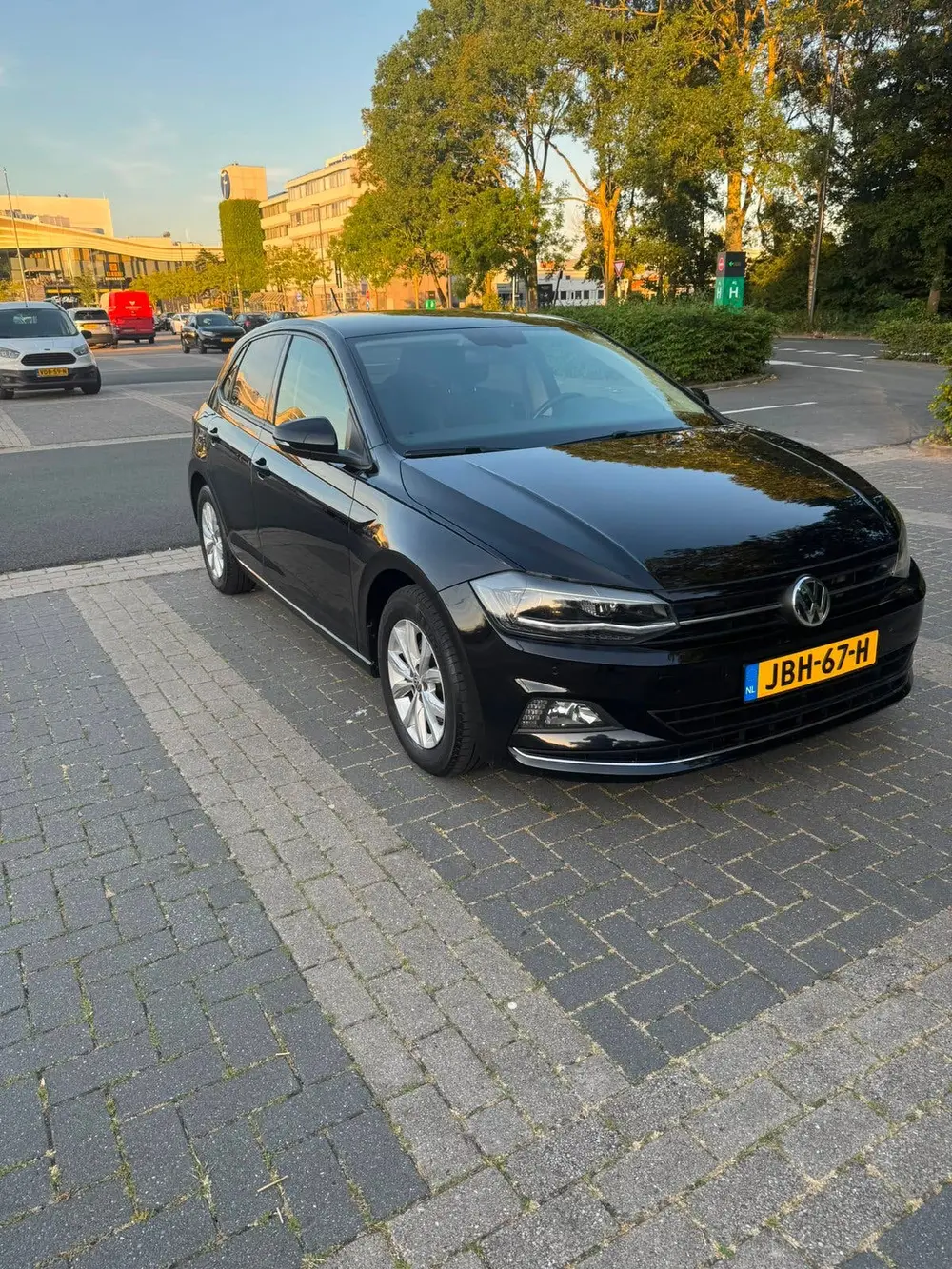 Volkswagen Polo 1.0 TSI 116pk 7-DSG 2019 Zwart VOL! uit 2019, foto 3