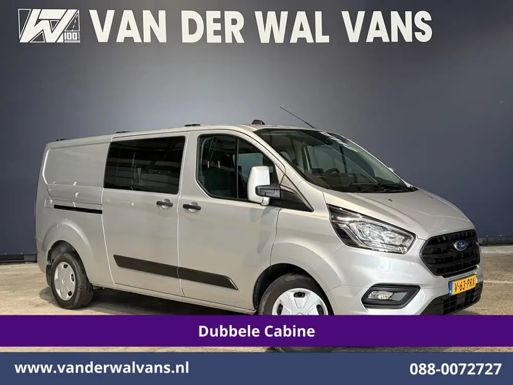 Ford Transit Custom 2.0 TDCI 131pk L2H1 Dubbele Cabine Euro6 uit 2022