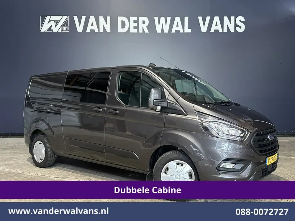 Ford Transit Custom 2.0 TDCI 170pk L2H1 Dubbele Cabine Euro6 uit 2021