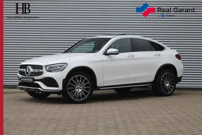 Mercedes-Benz GLC Coupé Mercedes GLC-klasse Coupé 300e 4M AMG/Schuifdak/Camera/SOH9 uit 2022
