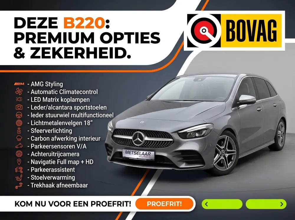 Mercedes-Benz B-Klasse 220 4MATIC Premium Plus AMG Styling uit 2019