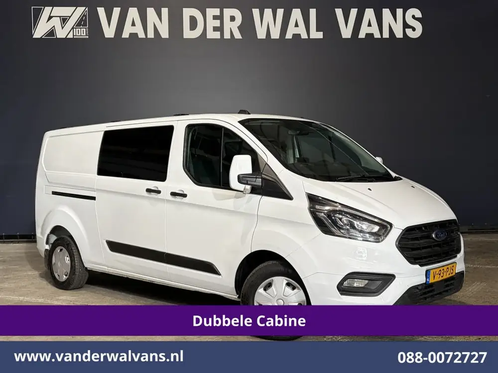Ford Transit Custom 2.0 TDCI 131pk L2H1 Dubbele Cabine Euro6 uit 2022