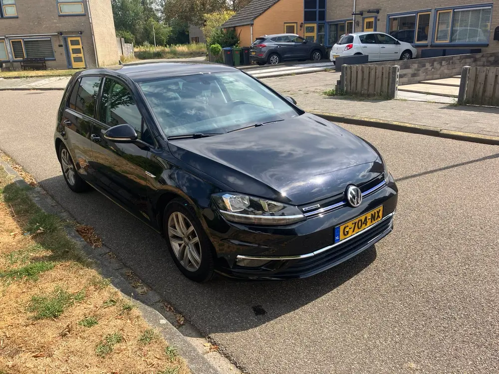 Volkswagen Golf VII NAP(foto)Volkswagen Golf 1.5 TSI 130pk Bluemotion 2019 Zwart uit 2019, foto 2