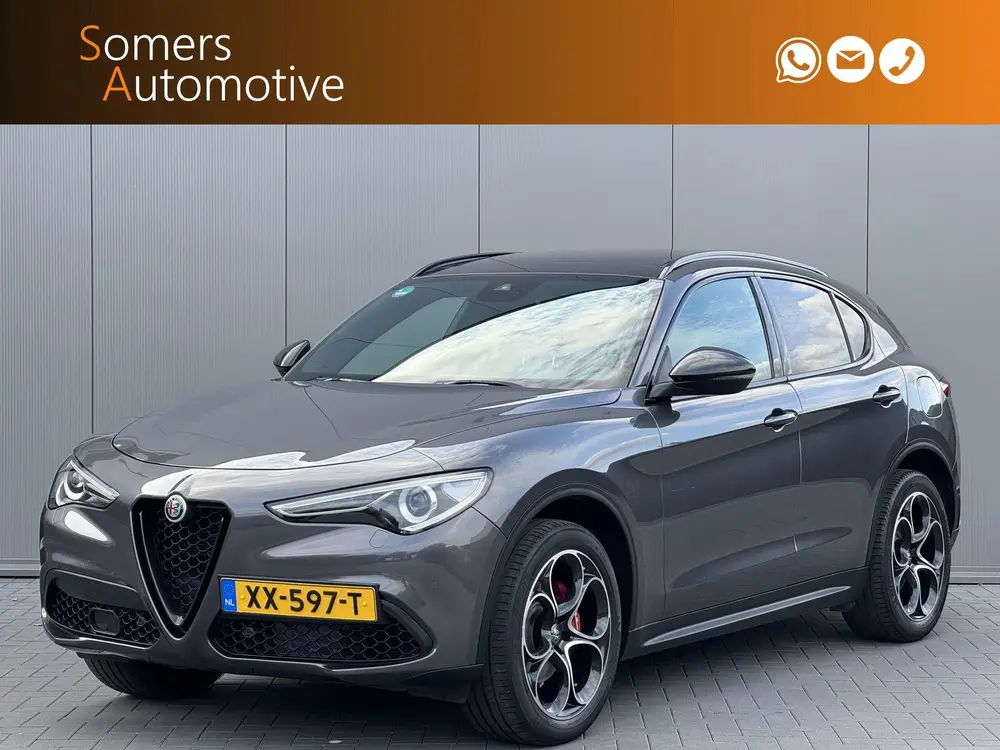 Alfa Romeo Stelvio 2.0 T AWD B-Tech | Panorama | Veloce Seat uit 2019