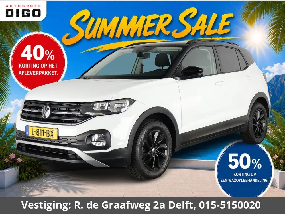 Volkswagen T-Cross 1.0 TSI Life Two-Tone * Garantie tot 04-2 uit 2021