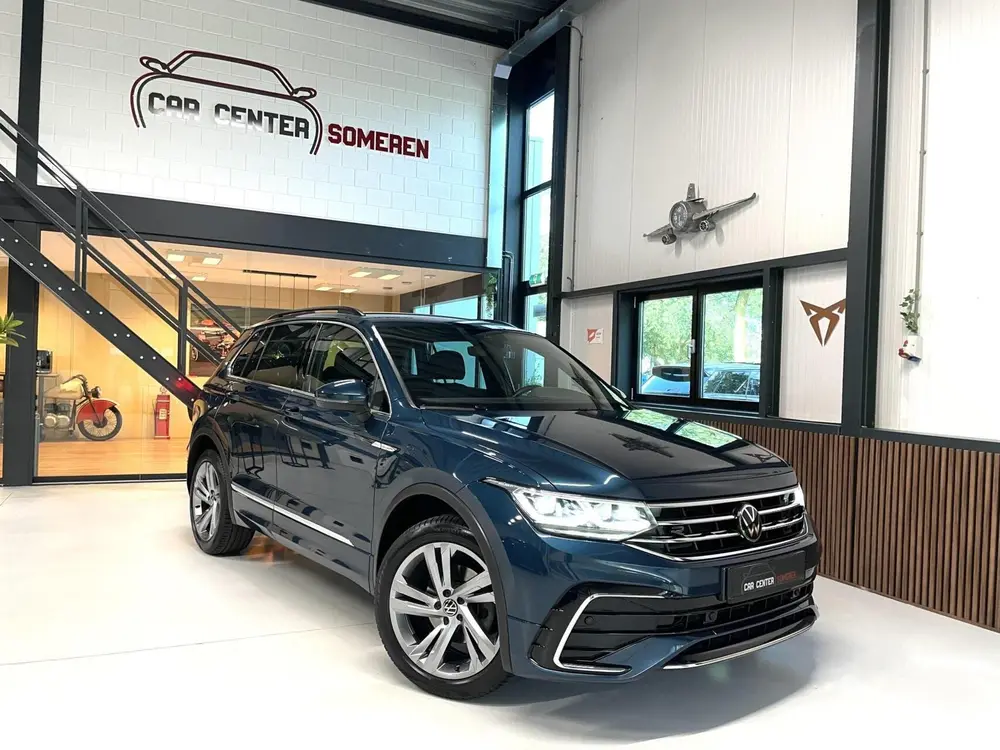 Volkswagen Tiguan 1.5 TSI R-Line/ Cam/ IQ LED/ CarPlay/ Trek uit 2022, foto 6