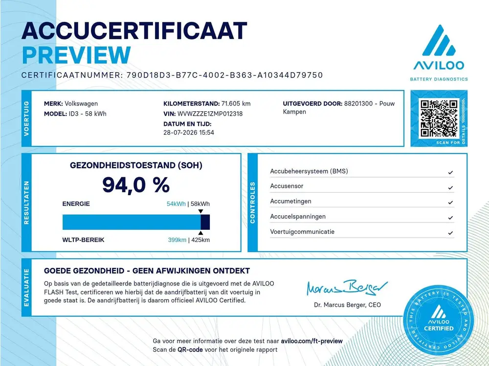Volkswagen ID.3 204pk First Plus 58 kWh | SoH 94% | Navigati uit 2020, foto 7