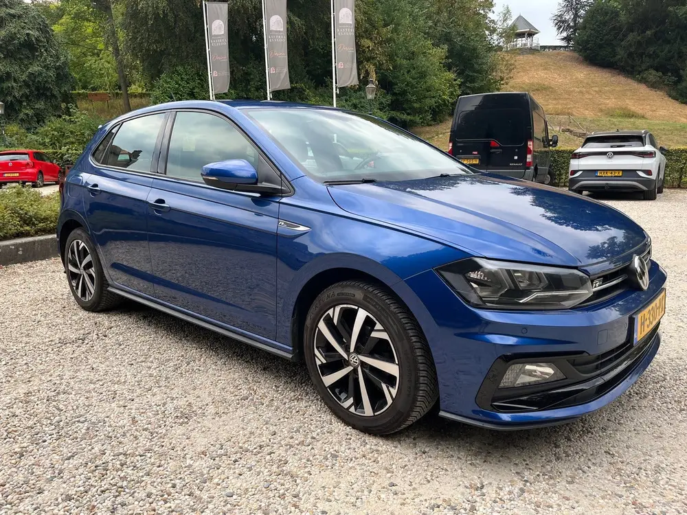 Volkswagen Polo 1.0 R-Line 2020 Blauw. Origineel NL met NAP uit 2020, foto 4