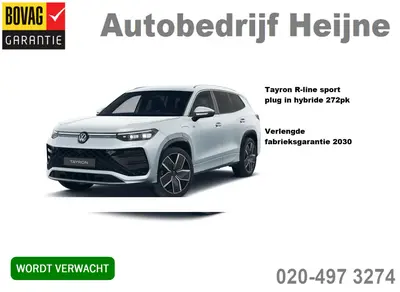 Volkswagen Tayron 1.5 eHybrid 272PK DSG R-LINE SPORT HARMAN uit 2025