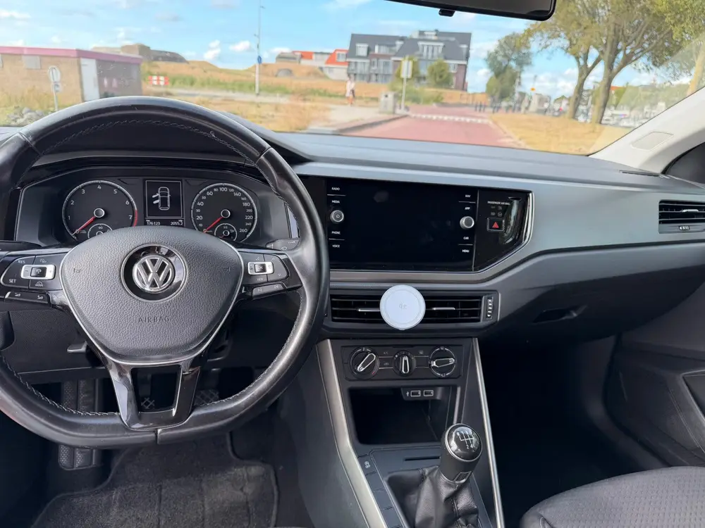 Volkswagen Polo comfortline 1.0 TSI 95pk 2019 Wit uit 2019, foto 9