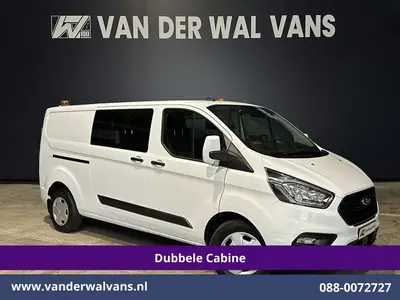 Ford Transit Custom 2.0 TDCI 130pk L2H1 Dubbele Cabine Euro6 uit 2021