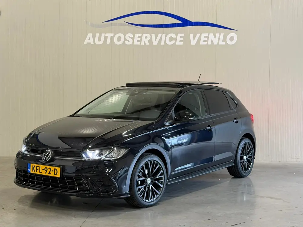Volkswagen Polo 1.0 TSI R-Line Edition DSG Zwart uit 2024, foto 2