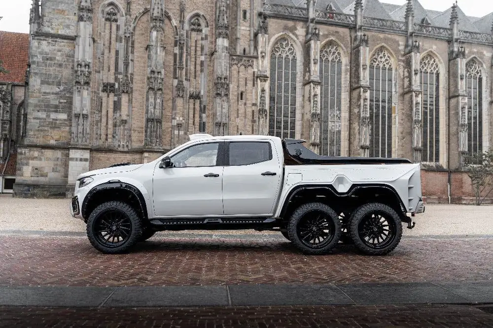 Uniek! MERCEDES X-Klasse 350d 6x6 'CARLEX DESIGN' ZieFoto's! uit 2020, foto 2