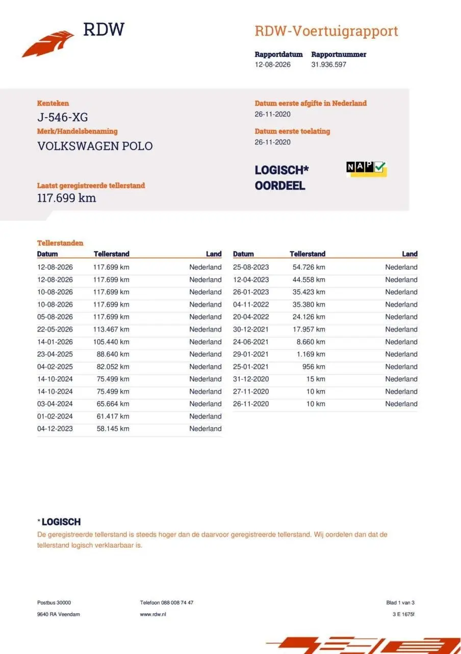 Volkswagen Polo 1.0 TSI R-LINE | AD. CRUISE | APPCNNCT uit 2020, foto 10