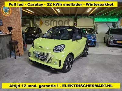 Smart ForTwo cabrio EQ Comfort Plus - Full Led - Carplay - W uit 2021
