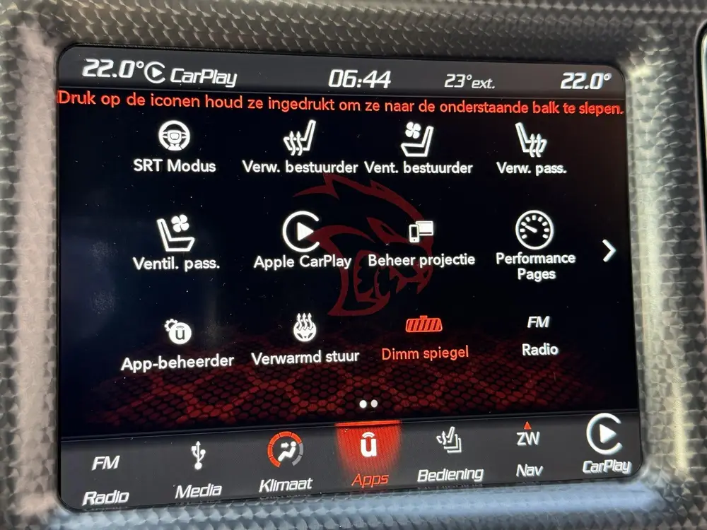 Dodge Challenger SRT Hellcat ACC-H&K-20"-Keyless-Stoelen uit 2019, foto 15