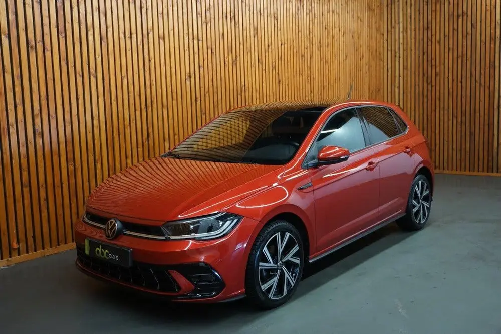 Volkswagen POLO 1.0 TSI R-LINE APPLE CARPLAY CLIMA SFEERVERL uit 2021