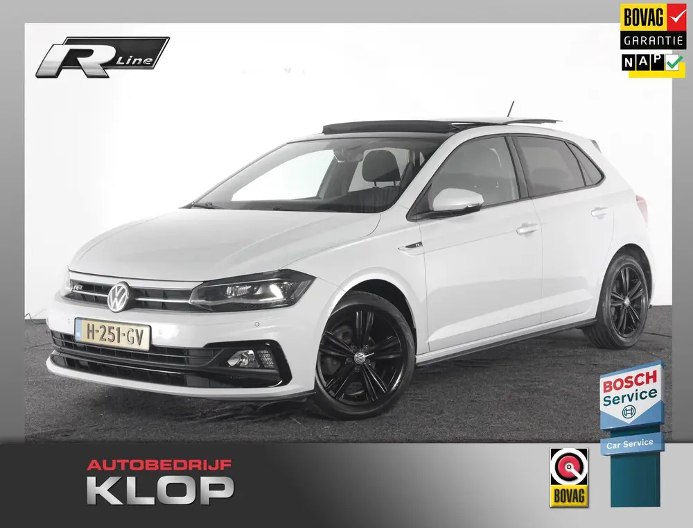 Volkswagen Polo 1.0 TSI R-line 2X | NL-auto | panoramadak | uit 2020