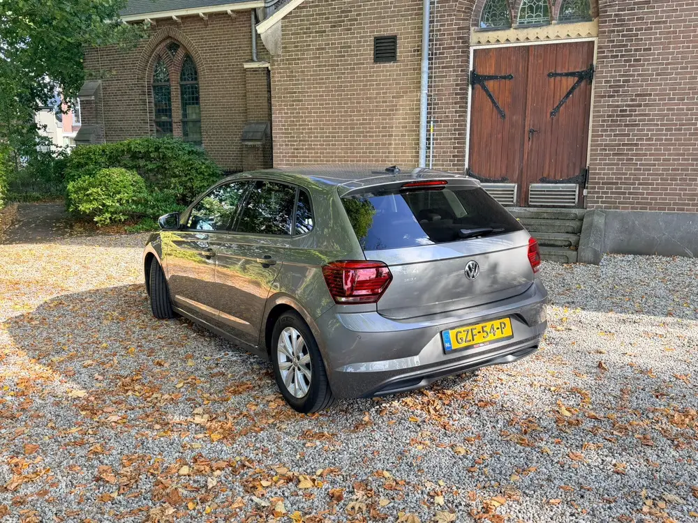 Volkswagen Polo 1.0 TSI 95pk 7-DSG 2019 Grijs HIGHLINE uit 2019, foto 9