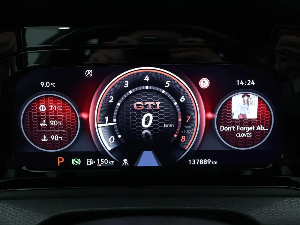 Volkswagen Golf 2.0 TSI GTI 245 PK + PANORAMA | MOONSTONE GR uit 2021, foto 18