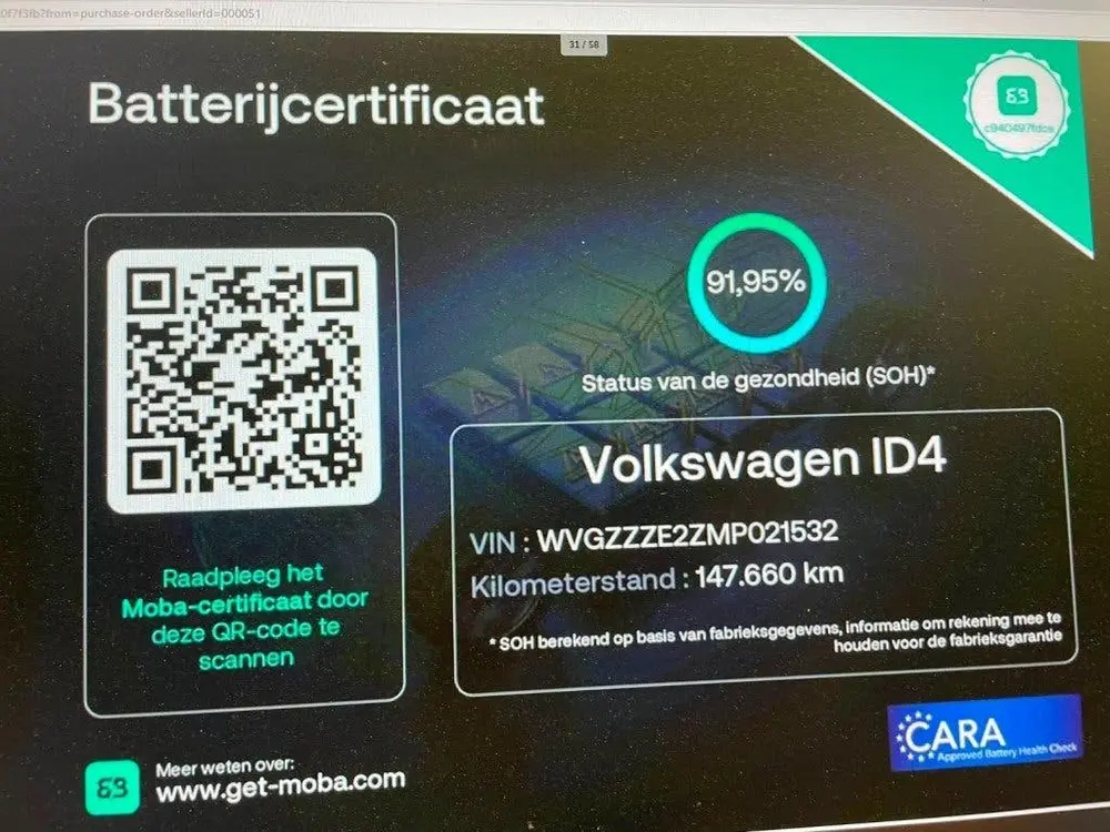 Volkswagen ID.4 Life 77 kWh - Carplay, Adapt. Cruise, Stoel/ uit 2021, foto 3