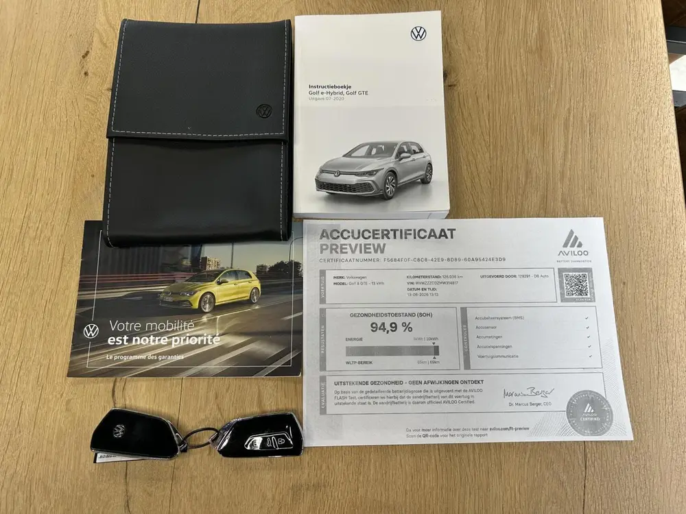 Volkswagen Golf 1.4 eHybrid Style | SOH 95% uit 2021, foto 16
