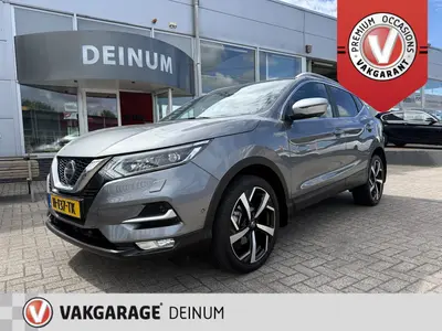 Nissan Qashqai 1.3 DIG-T 160 PK Tekna + Panoramadak, Leder C uit 2019