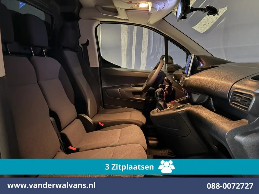 Peugeot Partner 1.5 BlueHDI 102pk L2H1 Euro6 Airco | 3-Zits uit 2020, foto 2