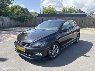 Volkswagen Polo 1.0 TSI R line 2019 zwart uit 2019