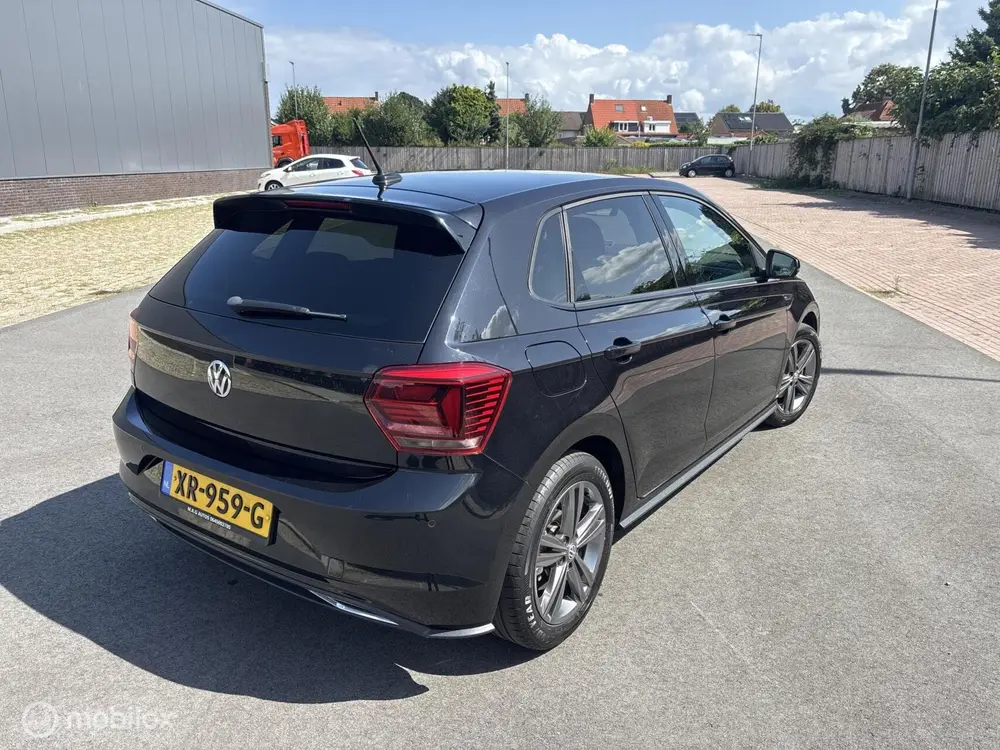 Volkswagen Polo 1.0 TSI R line 2019 zwart uit 2019, foto 4