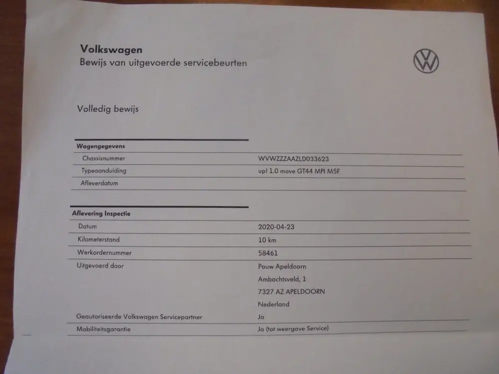Volkswagen Up! 1.0 BMT move up! 5drs NL -Auto, AIRCO Lage Km uit 2020, foto 18