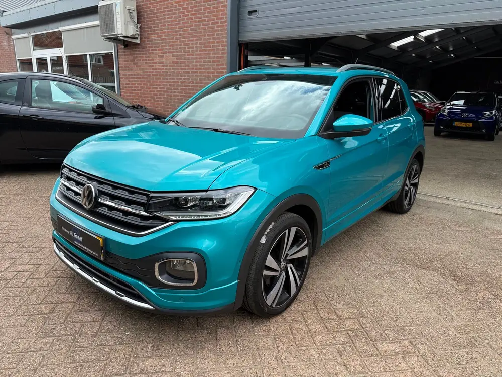 Volkswagen T-Cross 1.0 TSI R-LINE DSG|ACC/LED/SIDE-ASS/NAVI/ uit 2019, foto 13
