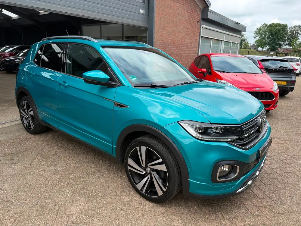 Volkswagen T-Cross 1.0 TSI R-LINE DSG|ACC/LED/SIDE-ASS/NAVI/ uit 2019, foto 18