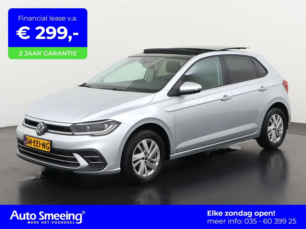 Volkswagen Polo 1.0 TSI Style DSG | 110PK | Schuifdak | Zond uit 2023
