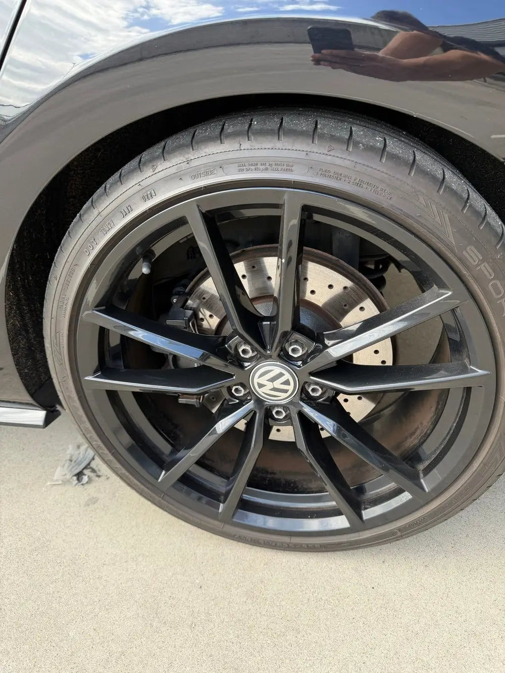 Volkswagen Golf VII Golf 2.0 TSI 300pk 4Motion 5D 2019 Zwart uit 2019, foto 9