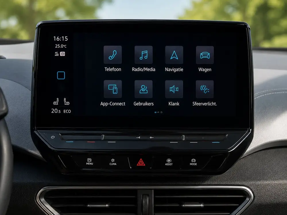 Volkswagen ID.3 58kWh SOH 92,5 % 204pk dec 2020 Grijs uit 2020, foto 7