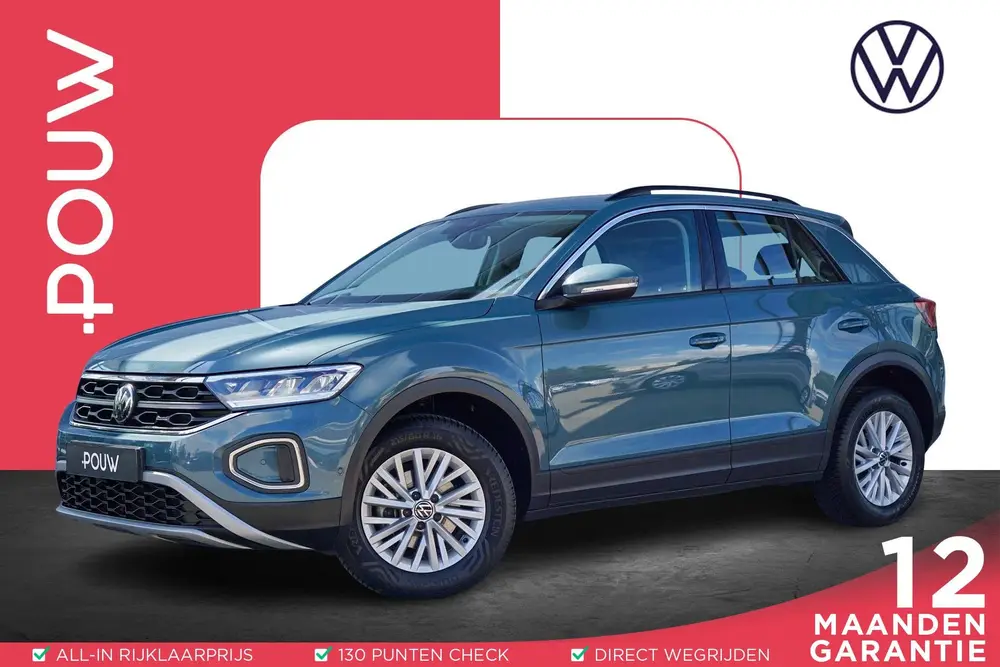 Volkswagen T-Roc 1.0 TSI 110pk Life | Trekhaak | Navigatie | uit 2023