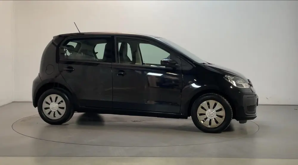 Volkswagen Up! 1.0 60PK 5D BMT 2019 Zwart met Airco uit 2019, foto 3