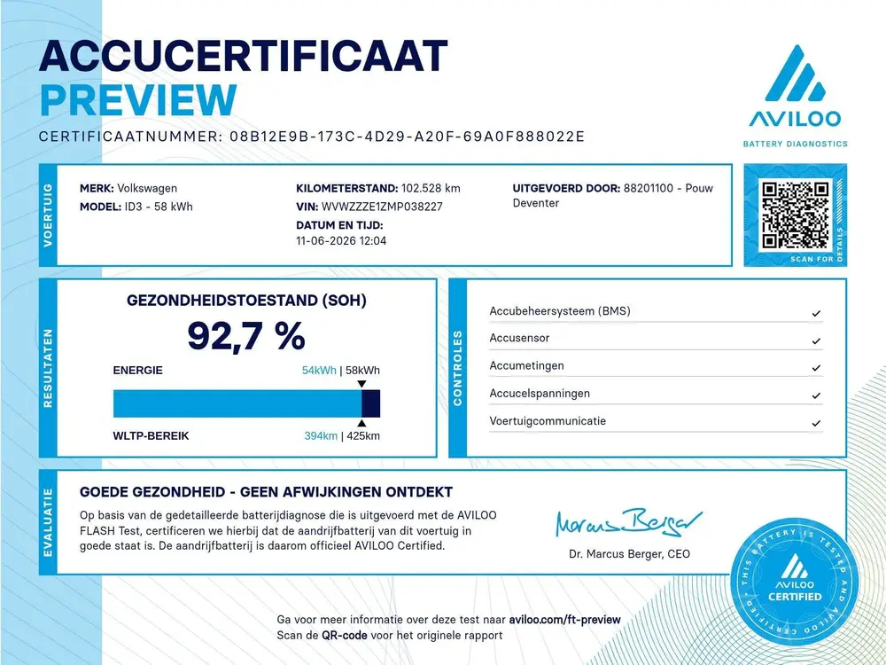 Volkswagen ID.3 204pk Life 58 kWh | SoH 92% | Navigatie | Ad uit 2020, foto 6