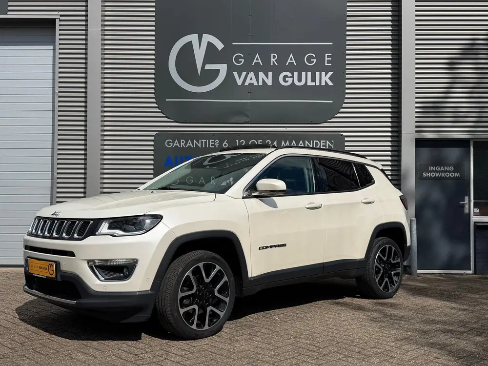 Jeep Compass 1.4 170PK Limited 4x4 Automaat Panodak,Clima,Cr uit 2019