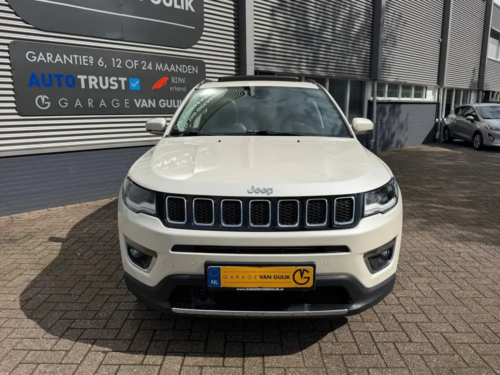 Jeep Compass 1.4 170PK Limited 4x4 Automaat Panodak,Clima,Cr uit 2019, foto 3