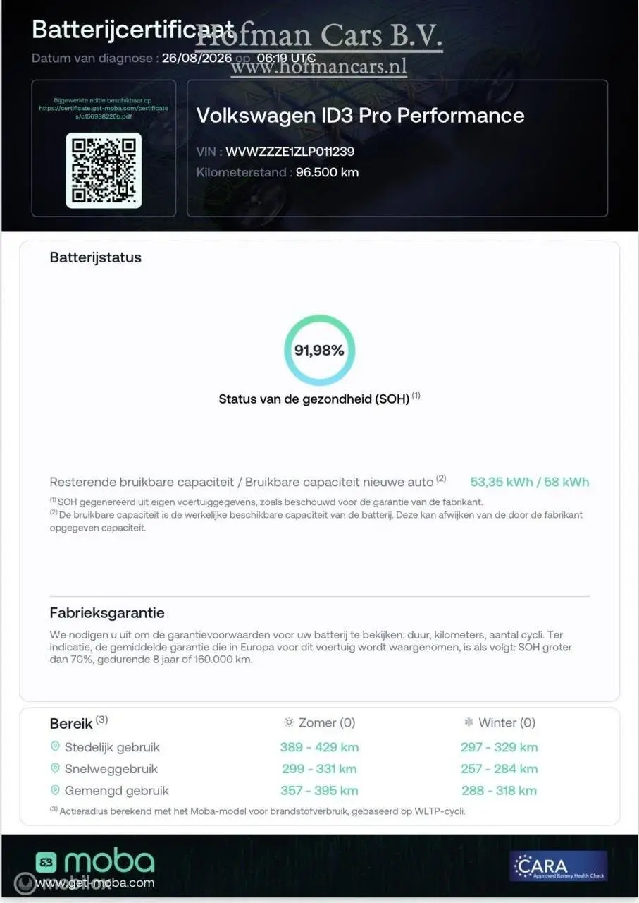 Volkswagen ID.3 First Max 58 kWh | SOH92% |HUD | Massage | T uit 2020, foto 2