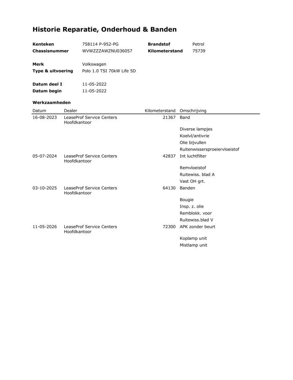 Volkswagen Polo 1.0 TSI Life 5DRS,|Airco|Cruise uit 2022, foto 4