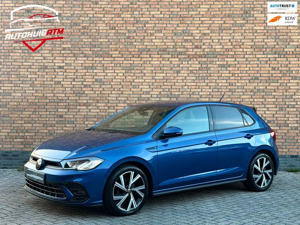 Volkswagen Polo 1.0 TSI R-Line Dsg Acc Lane Blind Standkache uit 2022