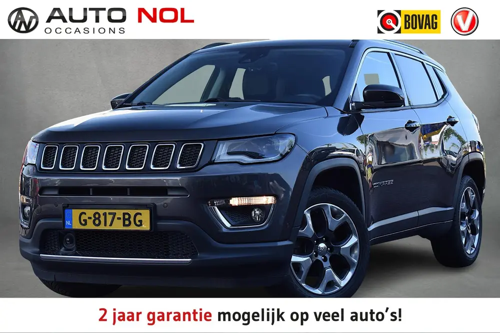 Jeep Compass 1.4 MultiAir Limited | Trekhaak | Leer | Beats uit 2019