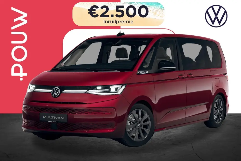 Volkswagen Multivan 1.5 eHybrid 245pk L1 Bulli Edition 4Moti uit 2026