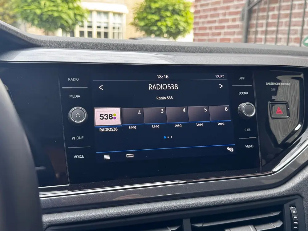 Volkswagen Polo 1.0 TSI R-Line Carplay 18 Inch velgen Acc uit 2019, foto 17